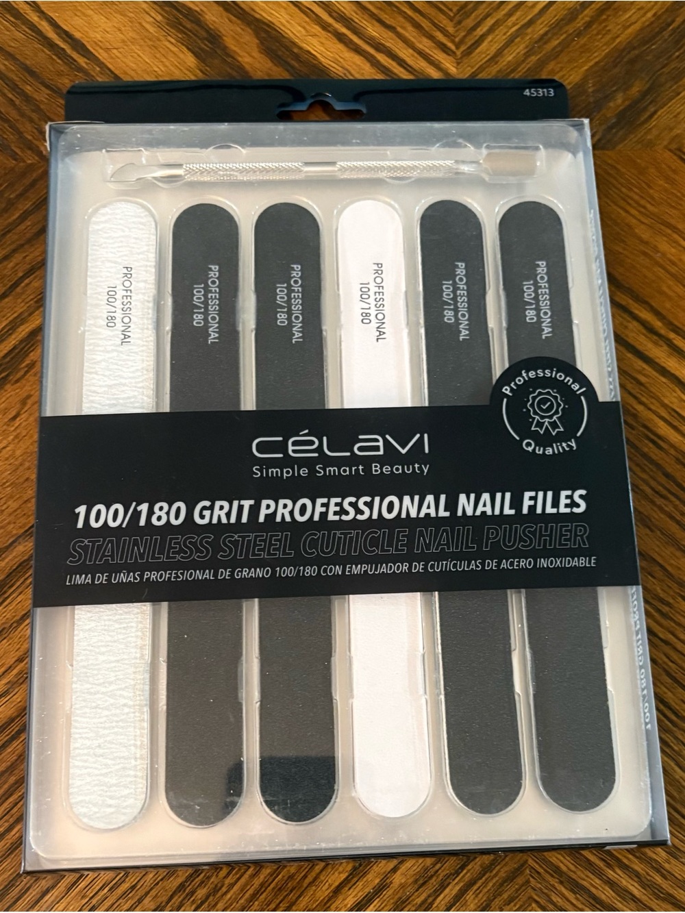 Six Pack Celavi Professional Nail Files - NEW